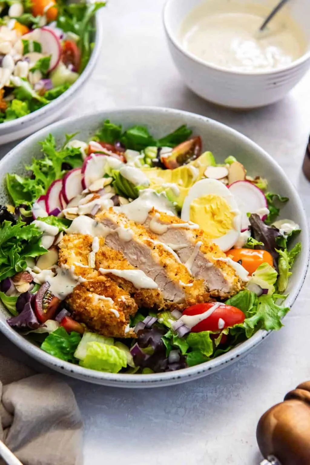 Breaded Chicken Salad