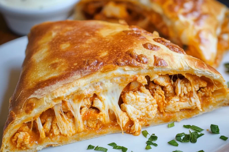 Buffalo Chicken Calzone