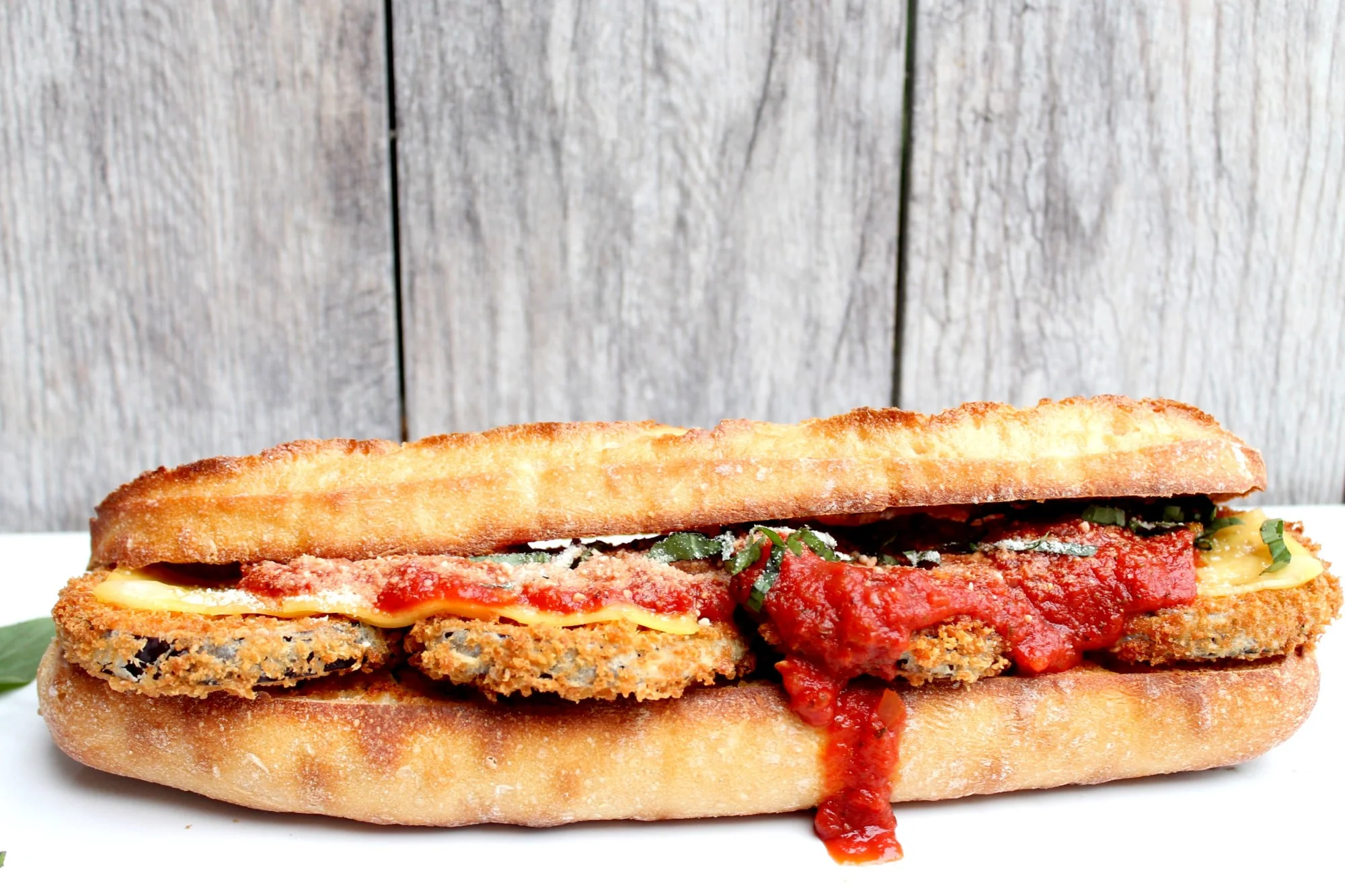 Eggplant Hoagie