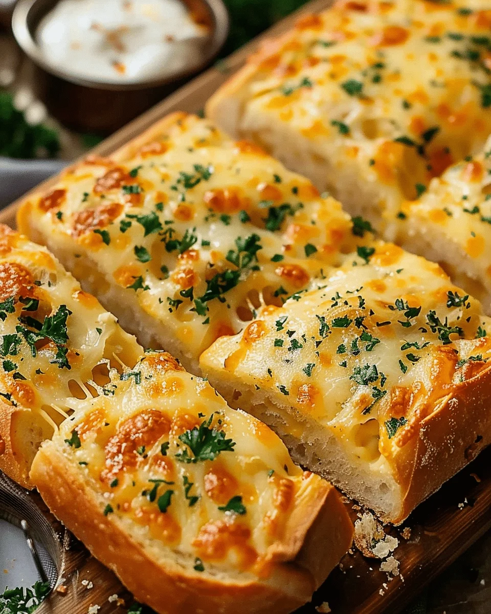 Garlic Bread with Cheese