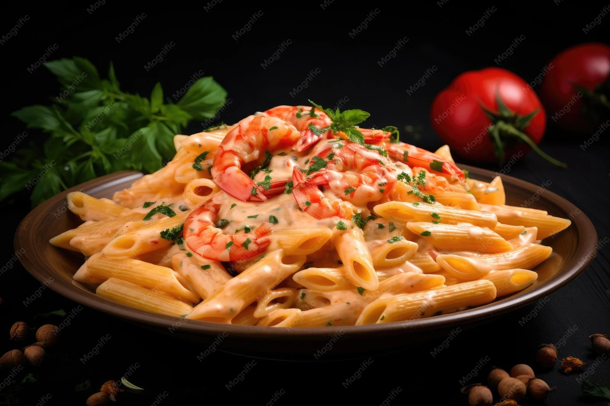 Seafood Penne