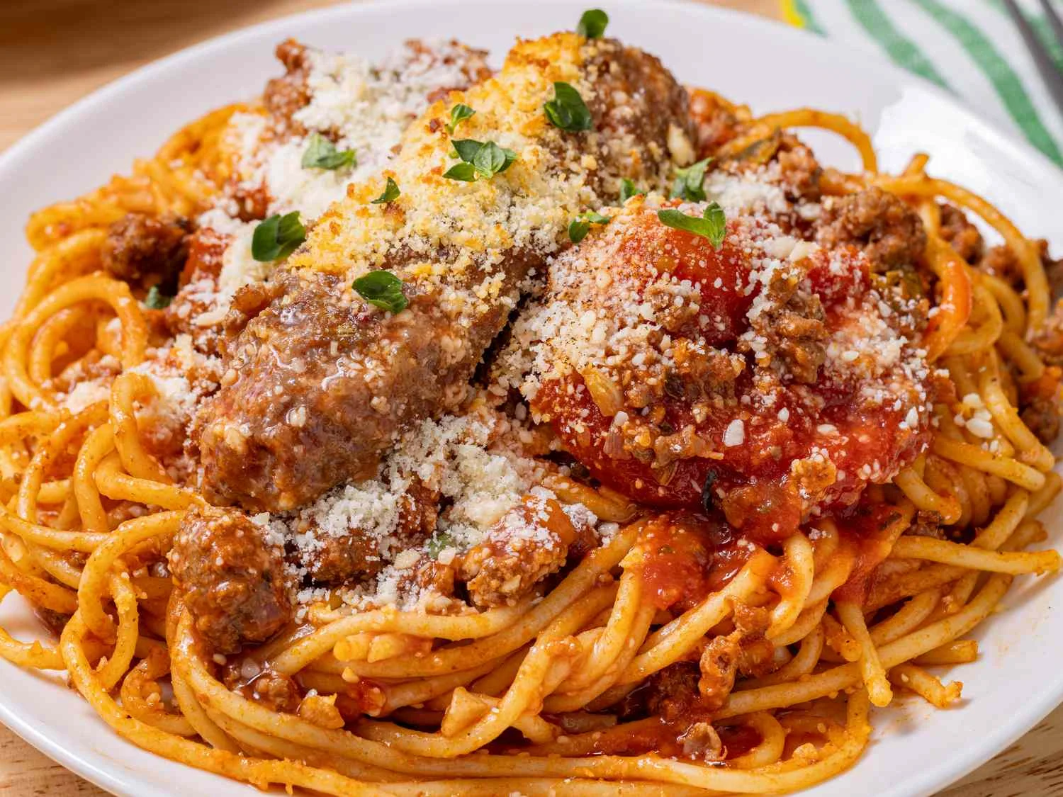 Spaghetti with Sausage