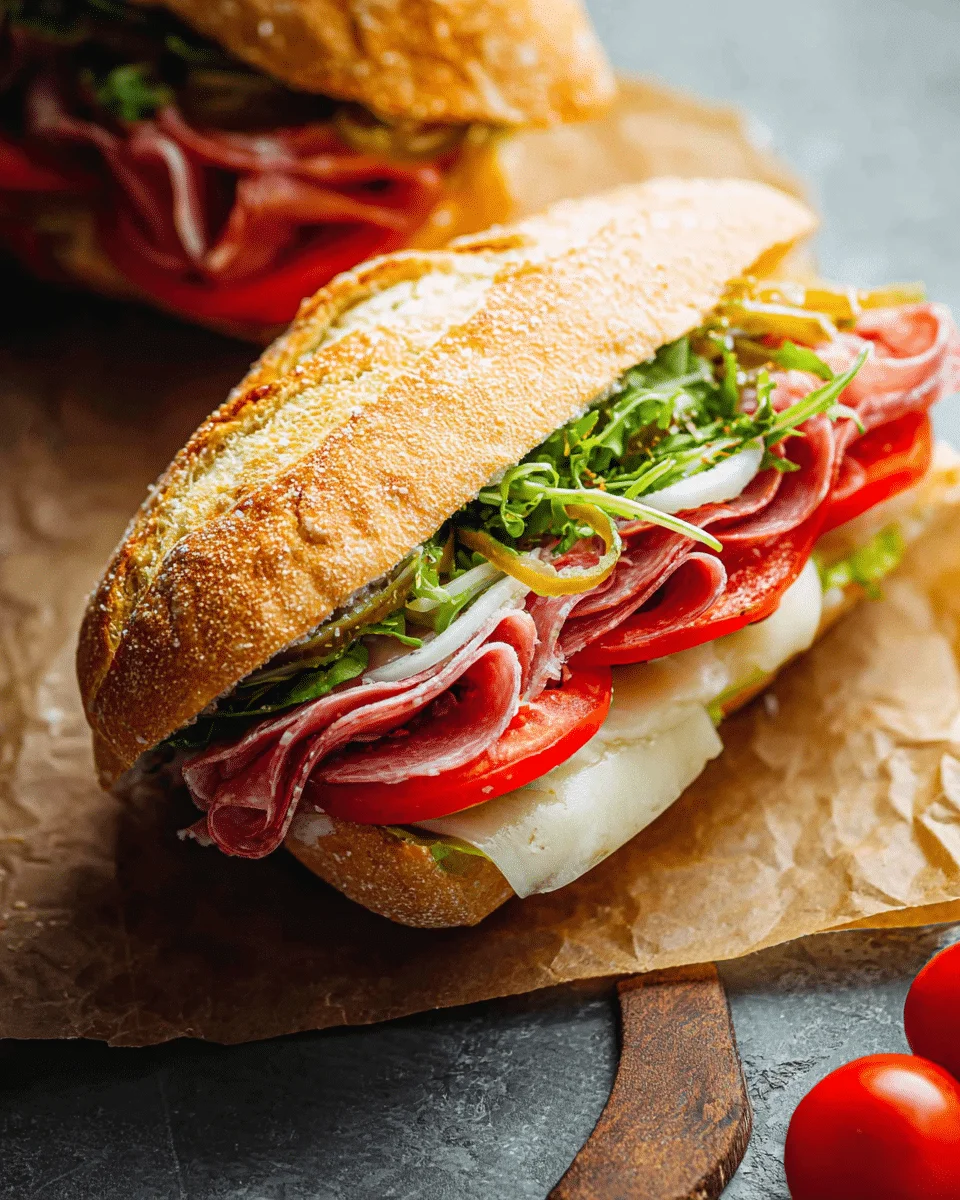 Supreme Italian Hoagie